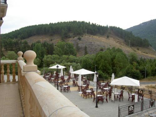 Hotel Manrique De Lara San Leonardo de Yagüe Zewnętrze zdjęcie